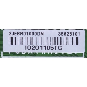 MAIN PARA TV LG / NUMERO DE PARTE EBR38625101 / EAX69739004(1.0) / 2JEBR01000DN / IO2O1105TG / MODELO 43UR640S0SD.SWFGLJM	